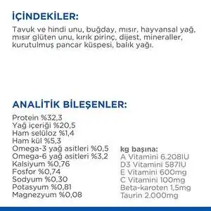 Hill's Science Plan Optimal Care Tavuklu Yetişkin Kedi Maması 1.5 kg - 4
