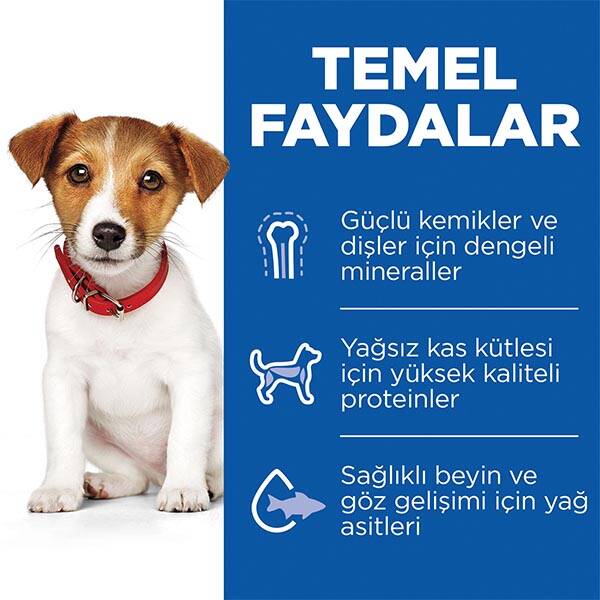 Hill's Science Plan Kuzulu Küçük Irk Yavru Köpek Maması 1kg + 500gr HEDİYE! - 4