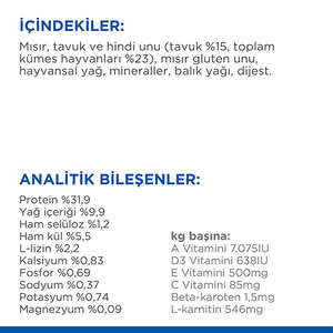 Hill's Science Plan Tavuklu Kısırlaştırılmış Yetişkin Kedi Maması 8kg + 2kg HEDİYE! - 5