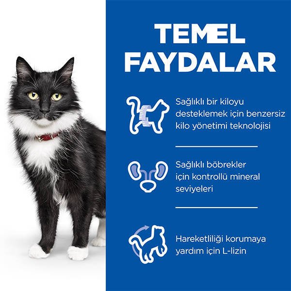 Hill's Science Plan +7 Tavuklu Kısırlaştırılmış Yaşlı Kedi Maması 1.5 kg - 4