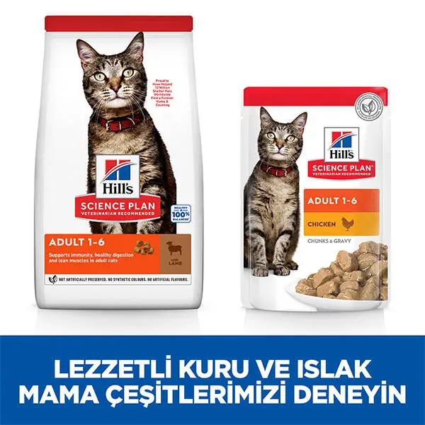 Hill's Science Plan Optimal Care Kuzulu Yetişkin Kedi Maması 1.5 kg - 7