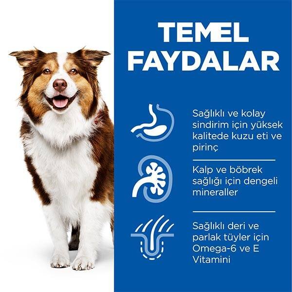 Hill's Science Plan Kuzulu Orta Irk Yaşlı Köpek Maması 2,5kg - 3