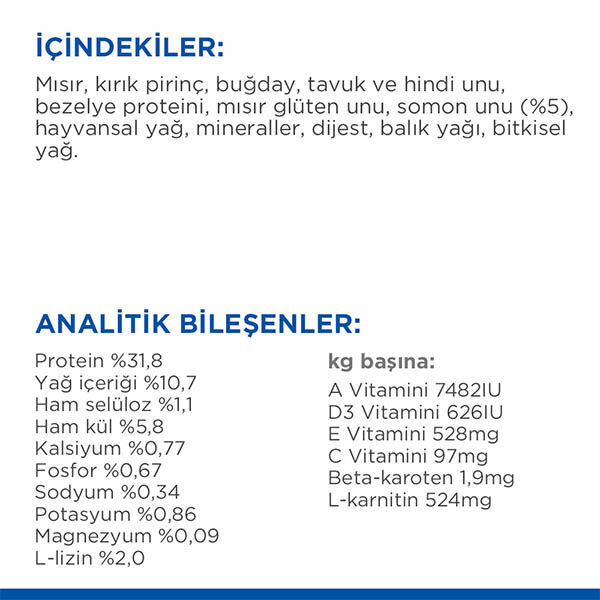 Hill's Science Plan Somonlu Kısırlaştırılmış Yetişkin Kedi Maması 13 Kg + 2kg HEDİYE! - 6
