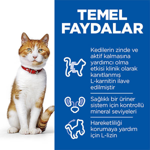 Hill's Science Plan Somonlu Kısırlaştırılmış Yetişkin Kedi Maması 13 Kg + 2kg HEDİYE! - 4