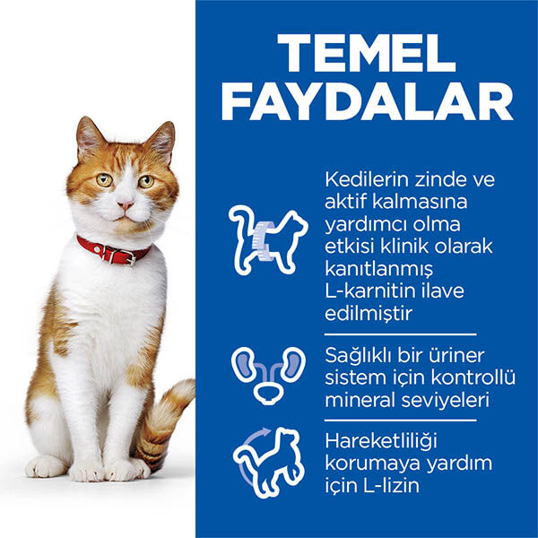 Hill's Science Plan Somonlu Kısırlaştırılmış Yetişkin Kedi Maması 13 Kg + 2kg HEDİYE! - 4