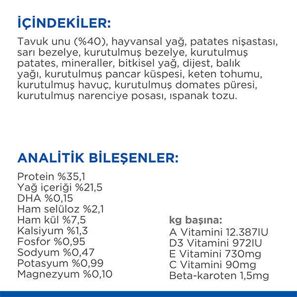 Hill's Science Plan No Grain Tavuklu Tahılsız Yavru Kedi Maması 1.5 kg - 6