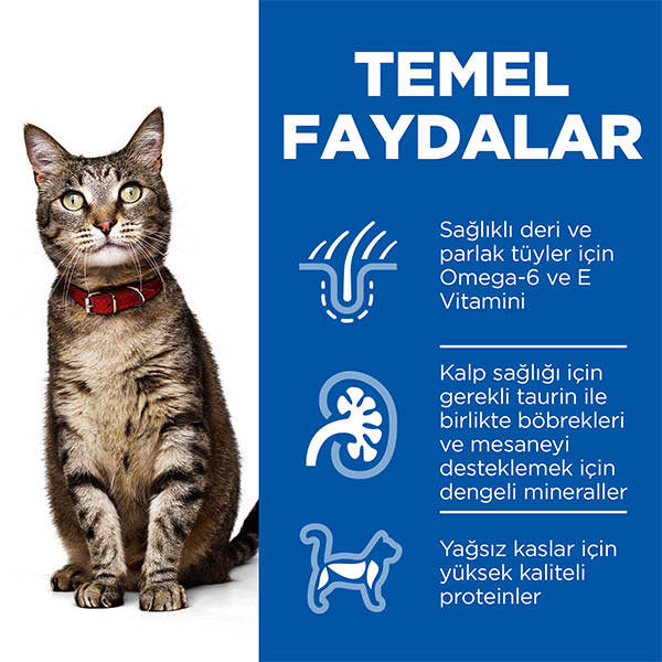 Hill's Science Plan Optimal Care Tavuklu Yetişkin Kedi Maması 13 Kg + 2kg HEDİYE! - 3