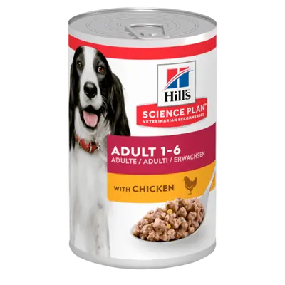 Hill's Science Plan Tavuklu Yetişkin Köpek Konservesi 370 gr - 1