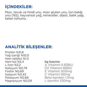 Hill's Science Plan Ton Balıklı Kısırlaştırılmış Yetişkin Kedi Maması 8kg + 2kg HEDİYE! - 5