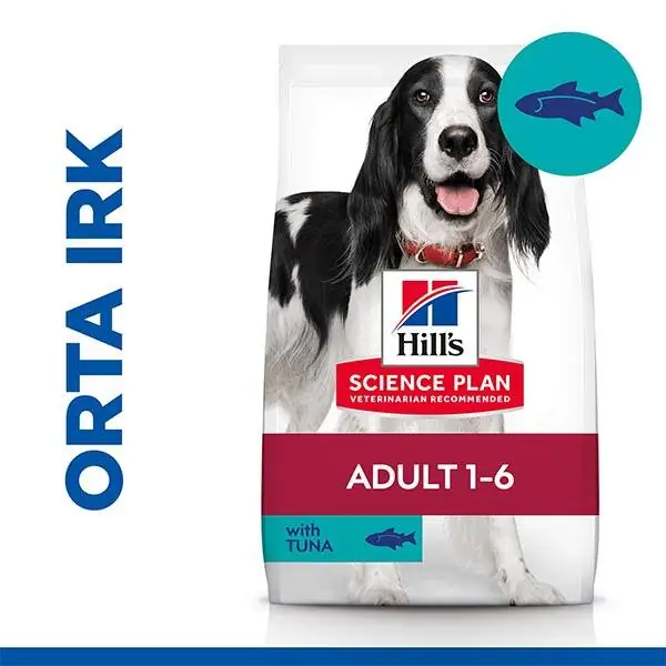 Hill's Science Plan Ton Balıklı Orta Irk Yetişkin Köpek Maması 10kg + 2kg HEDİYE! - 2