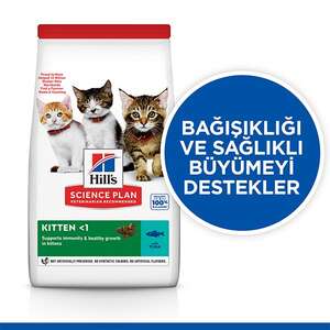 Hill's Science Plan Ton Balıklı Yavru Kedi Maması 1kg + 500gr HEDİYE! - 3