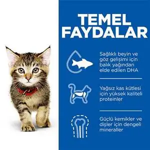 Hill's Science Plan Ton Balıklı Yavru Kedi Maması 5kg + 2kg HEDİYE! - 5