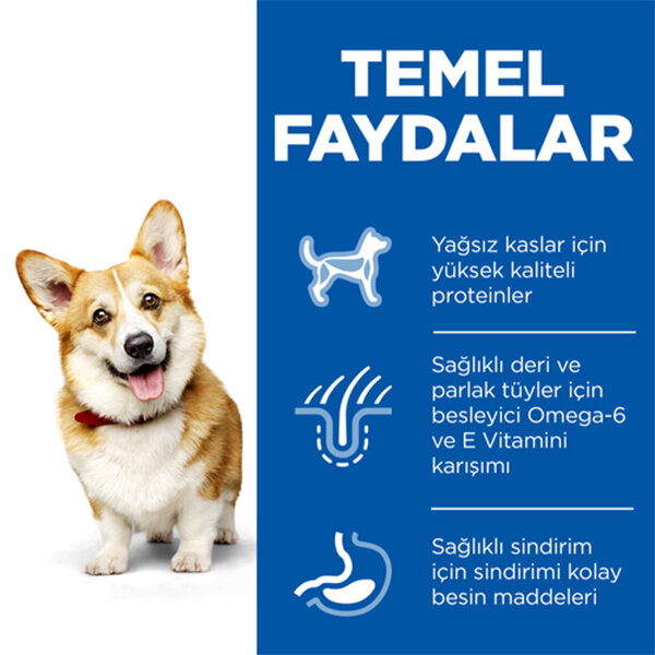 Hill's Science Plan Tavuklu Küçük Irk Yetişkin Köpek Maması 3 kg - 3