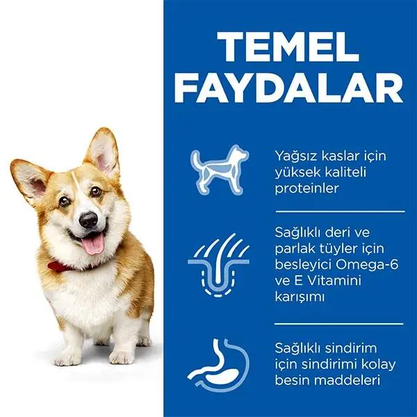 Hill's Science Plan Tavuklu Küçük Irk Yetişkin Köpek Maması 1.5 kg - 3