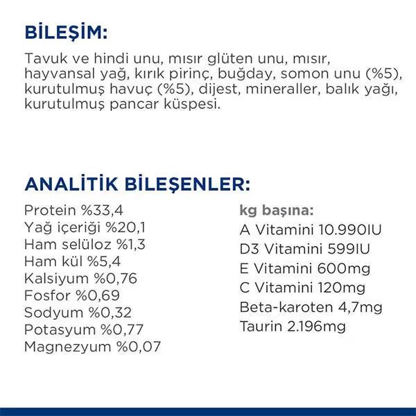 Hill's Science Plan Gurme Lezzet Somonlu ve Havuçlu Yetişkin Kedi Maması 1.5 kg - 6