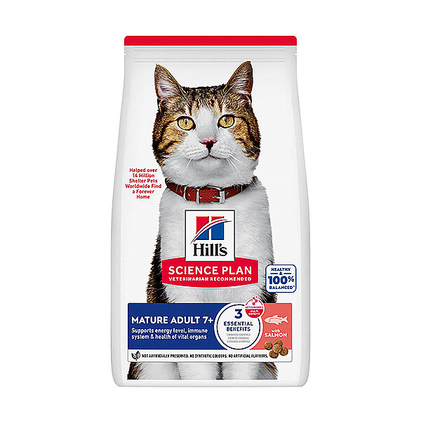 Hill's SP Somonlu +7 Yaşlı Kedi Maması 1.5KG - 1