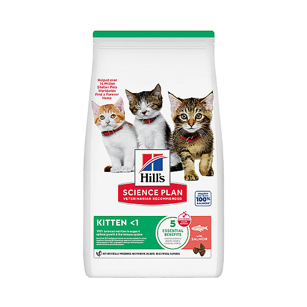 Hill's SP Somonlu Yavru Kedi Maması 1.5KG Avantajlı Paket