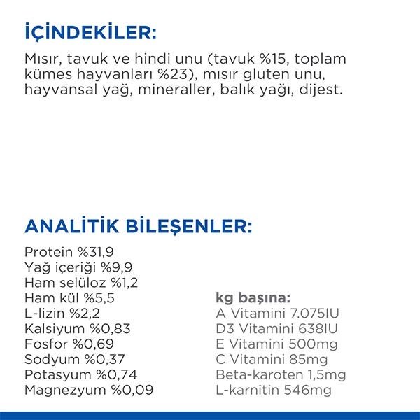Hill's Science Plan Tavuklu Kısırlaştırılmış Yetişkin Kedi Maması 13 Kg + 2kg HEDİYE! - 4