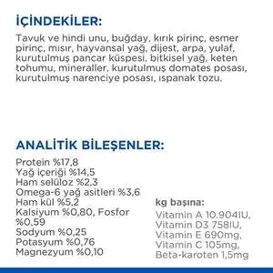 Hill's Science Plan Tavuklu Küçük Irk Yaşlı Köpek Maması 1.5 kg - 5