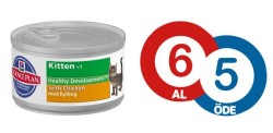 Hill's Tavuklu Yavru Kedi Yaş Maması Maması 85 GR ( 6 AL 5 ÖDE )