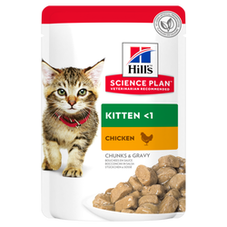Hill's Science Plan Tavuklu Yavru Yaş Kedi Maması 85 gr (12 adet) - 2