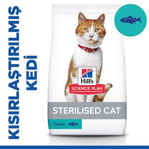Hill's Science Plan Ton Balıklı Kısırlaştırılmış Yetişkin Kedi Maması 1.5 kg - 2