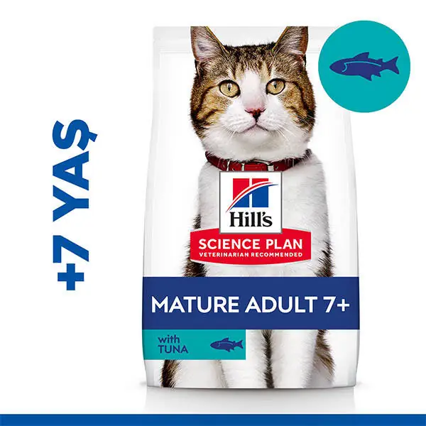 Hill's Science Plan +7 Ton Balıklı Yaşlı Kedi Maması 1.5 kg - 1
