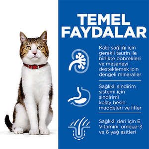 Hill's Science Plan +7 Ton Balıklı Yaşlı Kedi Maması 1.5 kg - 3