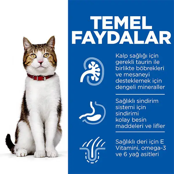 Hill's Science Plan +7 Ton Balıklı Yaşlı Kedi Maması 1.5 kg - 3