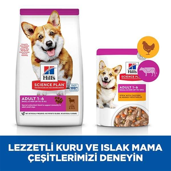 Hill's Science Plan Kuzulu Küçük Irk Yetişkin Köpek Maması 5kg + 1kg HEDİYE! - 8