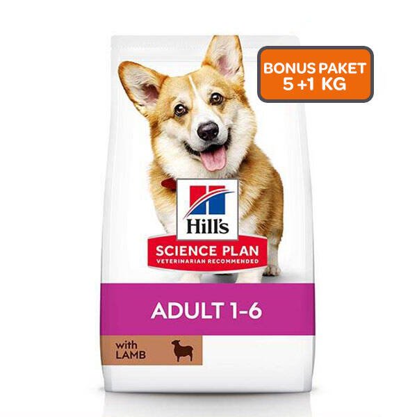 Hill's Science Plan Kuzulu Küçük Irk Yetişkin Köpek Maması 5kg + 1kg HEDİYE! - 1