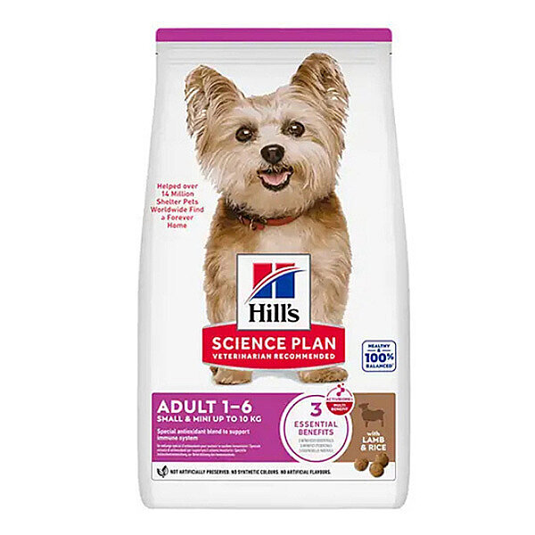 Hill's Science Plan Kuzulu Küçük Irk Yetişkin Köpek Maması 5kg + 1kg HEDİYE!