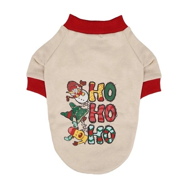Ho Ho Ho Kedi & Köpek Sweatshirt 2XL - 1