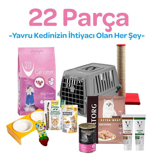 İlk Adım Seti - Yavru Kediler İçin Her Şey - 1