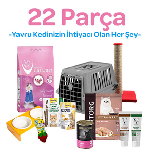 İlk Adım Seti - Yavru Kediler İçin Her Şey