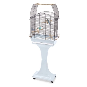 Imac Agata Delux Ayaklı Üstü Açılır Kuş Kafesi Mavi/Mor 58x33x62.5 cm