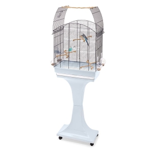 Imac Agata Delux Ayaklı Üstü Açılır Kuş Kafesi Mavi/Mor 58x33x62.5 cm - 1