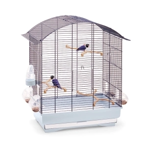 Imac Agata Üstü Açılır Kuş Kafesi Morcivert 58x33x62.5 cm