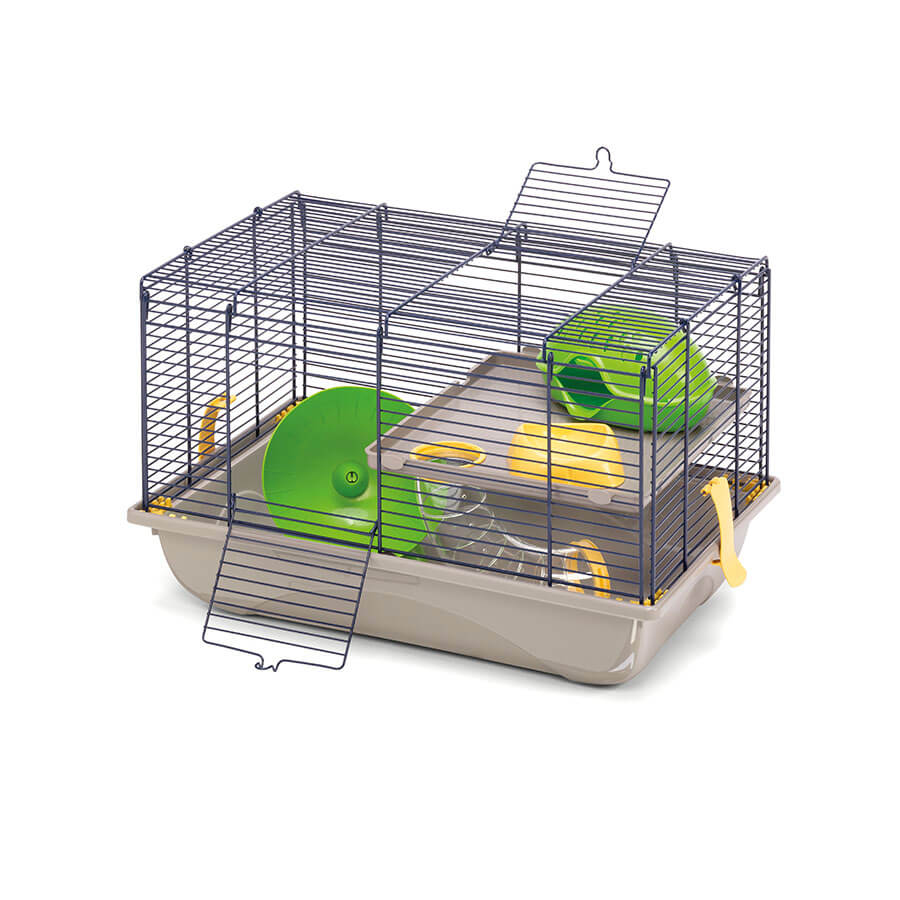 Imac Criceti 9 Hamster Kafesi Kahve 45x30.5x29 cm - 1