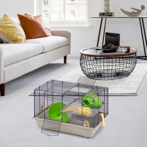 Imac Criceti 9 Hamster Kafesi Kahve 45x30.5x29 cm - 2