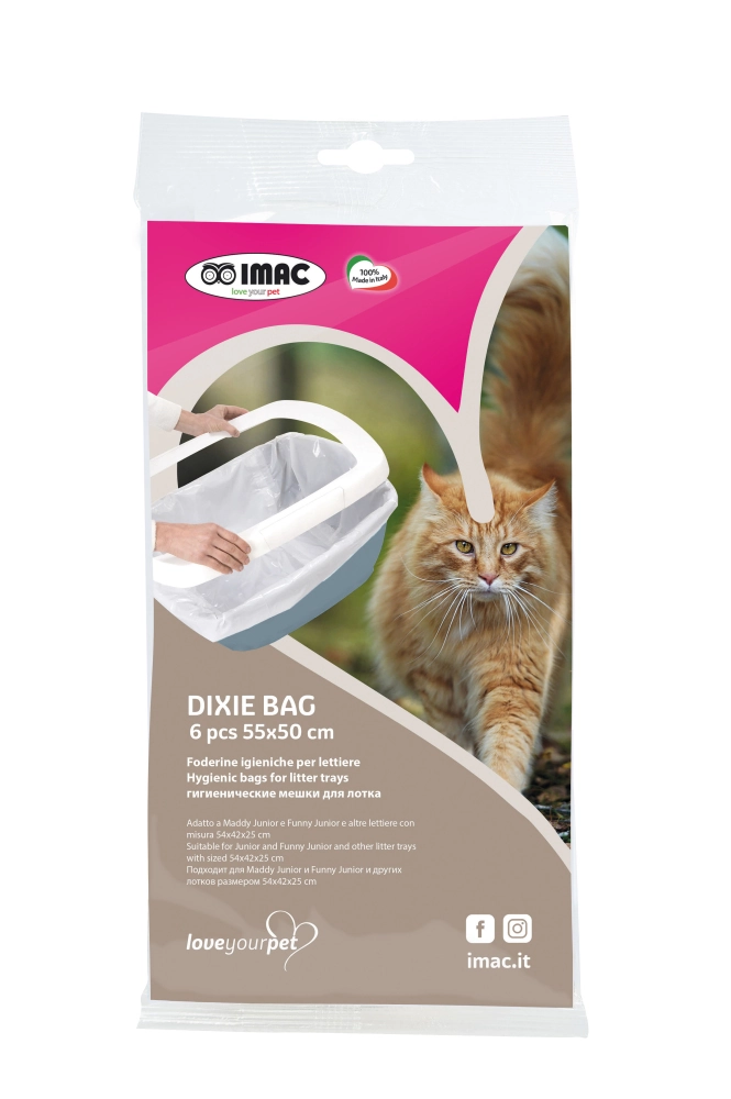 Imac Dıxıe Bag 6x10 Pcs Kedi Tuvaleti Torbası - 1