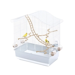 Imac Elettra New Kuş Kafesi Mavi/Beyaz 67x42.5x58.5 cm