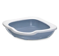 Imac Fred Açık Kedi Tuvalet Kabı Mavi