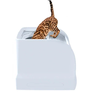 Imac Frida Üstten Girişli, Elekli ve Çekmeceli Kedi Tuvaleti 56x40x43,5cm - 4