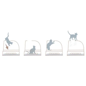 Imac Frida Üstten Girişli, Elekli ve Çekmeceli Kedi Tuvaleti 56x40x43,5cm - 6