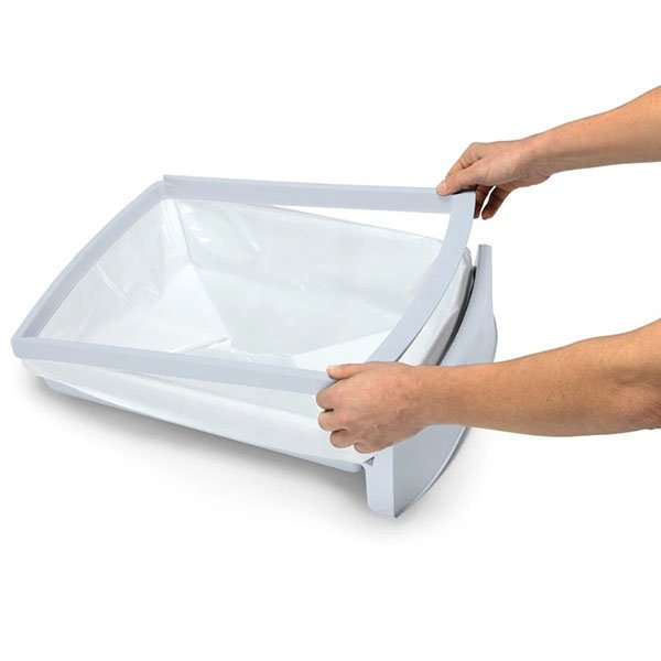 Imac Frida Üstten Girişli, Elekli ve Çekmeceli Kedi Tuvaleti 56x40x43,5cm - 5