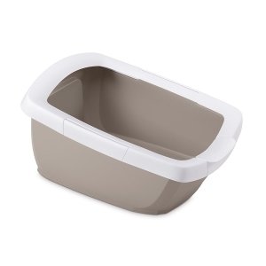 Imac Funny Kedi Tuvaleti Bej/beyaz 65x47,5x33cm