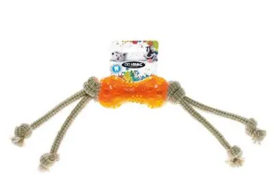 Imac İpli Kauçuk Kemik 41 CM - 1