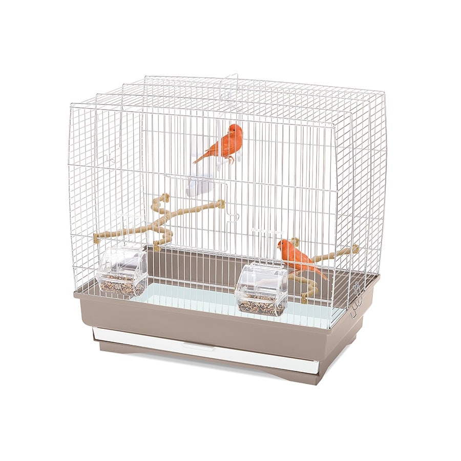 Imac Irene 3 Kuş Kafesi Bej 51x30x48 cm - 1
