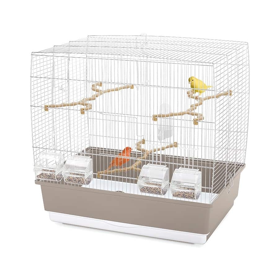 Imac Irene 4 Kuş Kafesi Bej 59x38x56 cm - 1